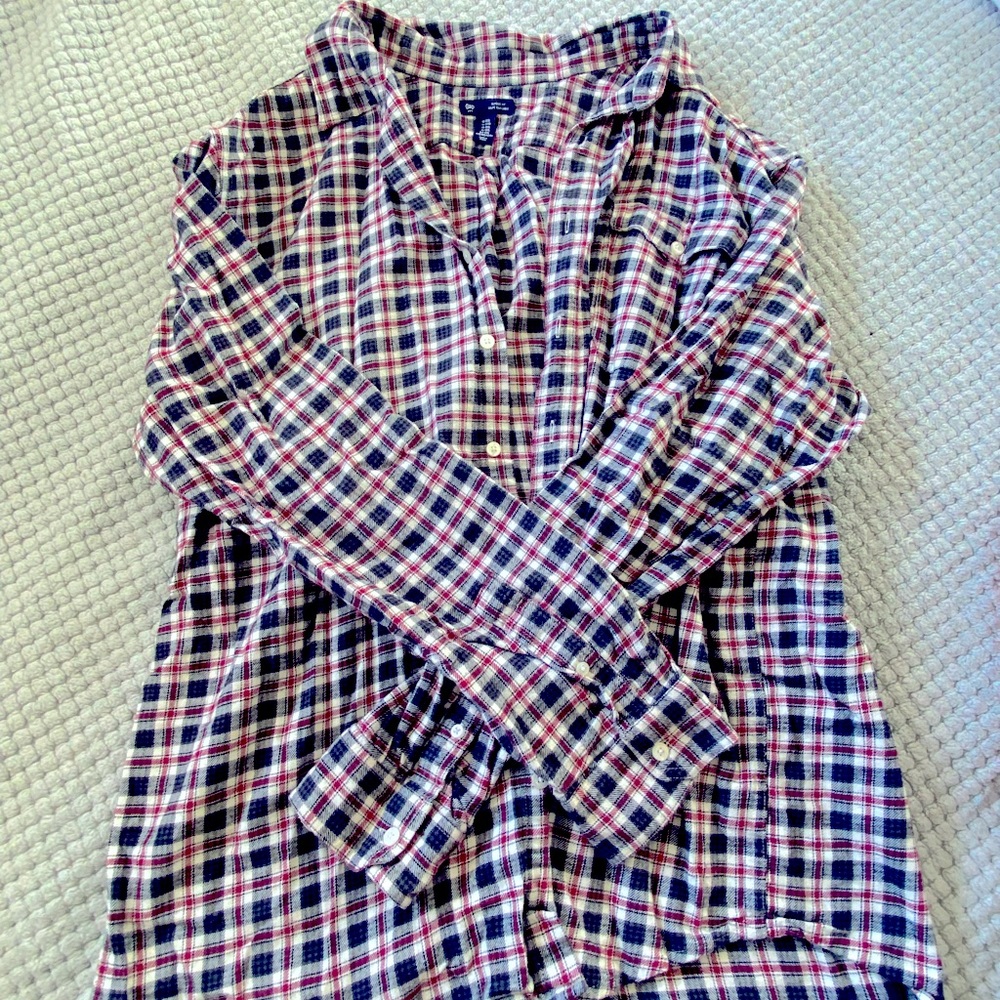 GAP Classic Fit Flannel Shirt